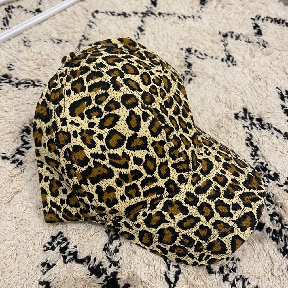 Leopard ball cap